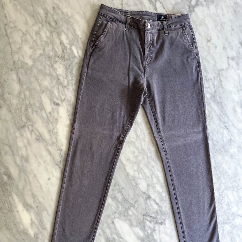 AG Adriano Goldschmied Caden Tailored Trousers – Grey Size 25